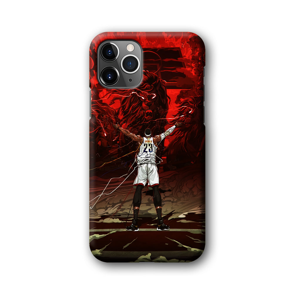 Lebron James Lion Art iPhone 11 Pro Case