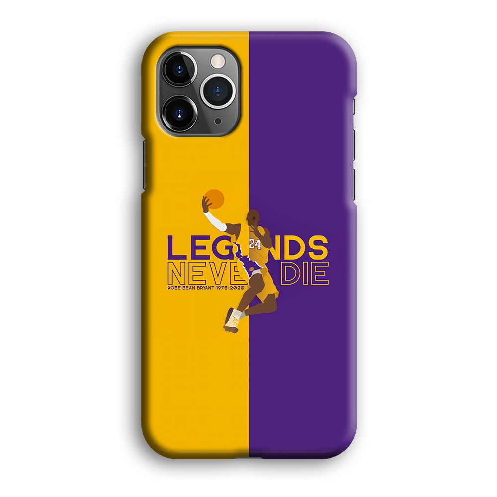 Legend Kobe Bryant 24 Lakers iPhone 12 Pro Case