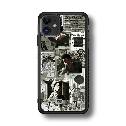 Levi Ackerman Aesthetic iPhone 11 Case