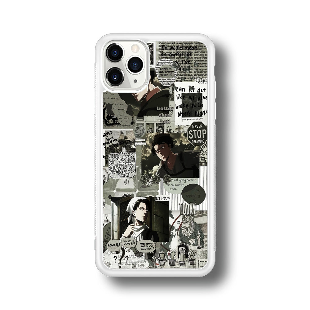 Levi Ackerman Aesthetic iPhone 11 Pro Case