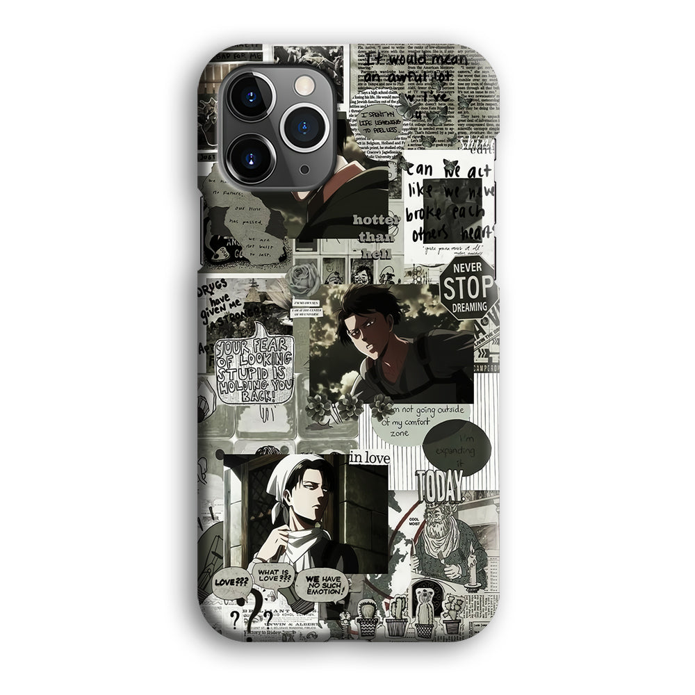 Levi Ackerman Aesthetic iPhone 12 Pro Case