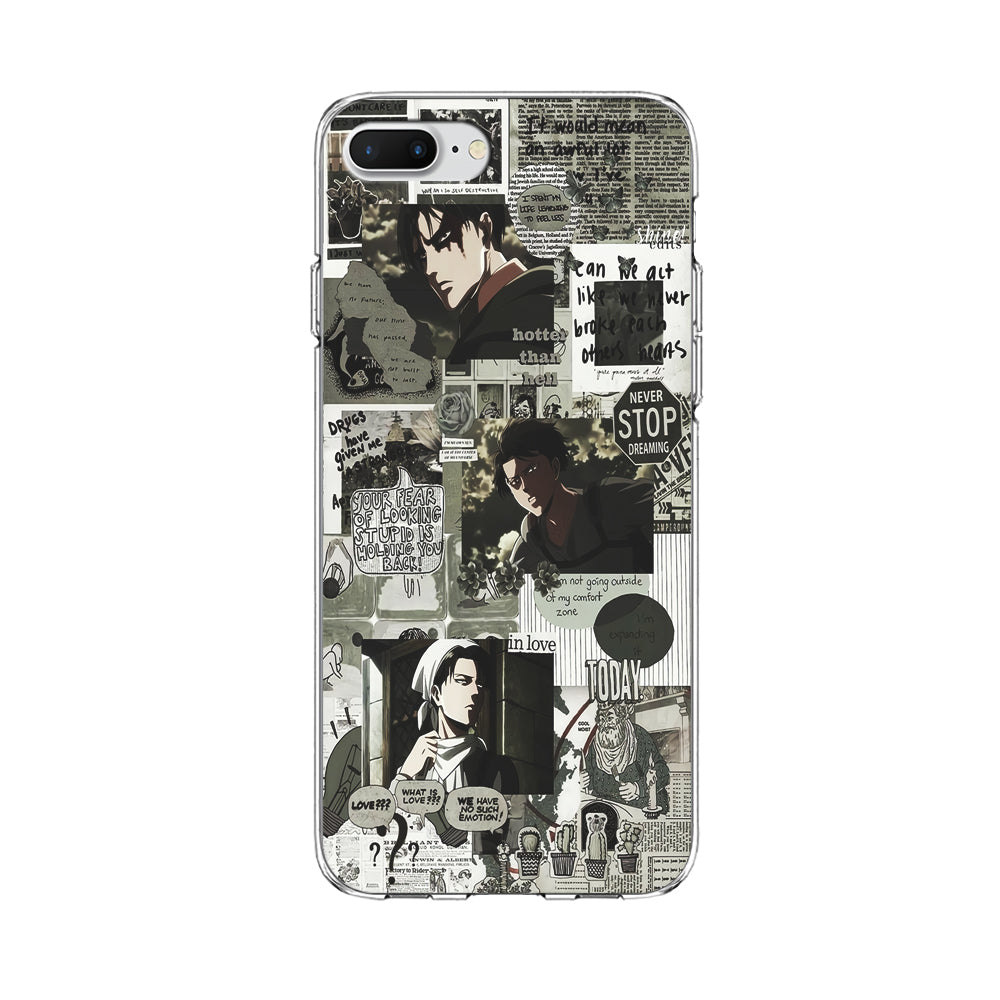 Levi Ackerman Aesthetic iPhone 8 Plus Case