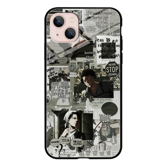 Levi Ackerman Aesthetic iPhone 14 Case