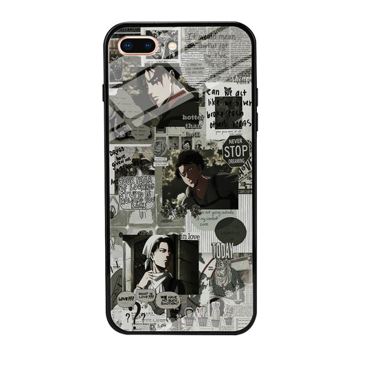 Levi Ackerman Aesthetic iPhone 8 Plus Case