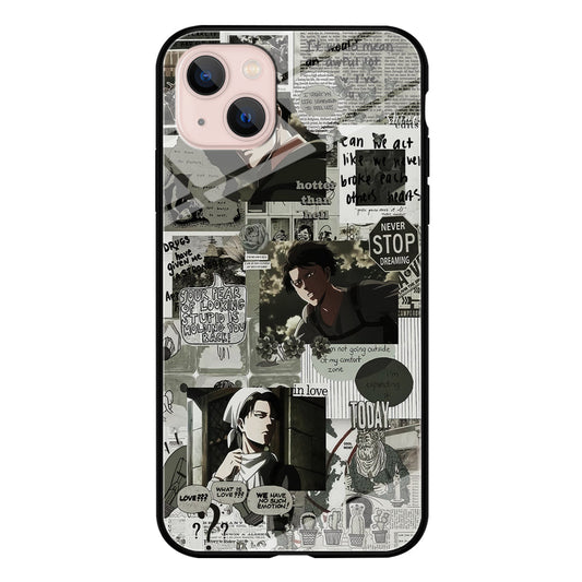 Levi Ackerman Aesthetic iPhone 13 Case