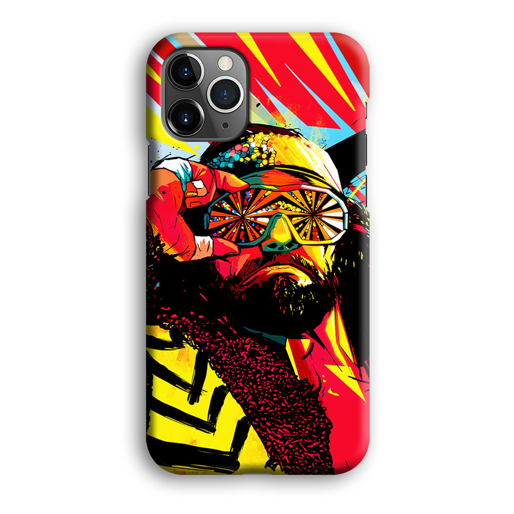 Macho Man Randy Art iPhone 12 Pro Case