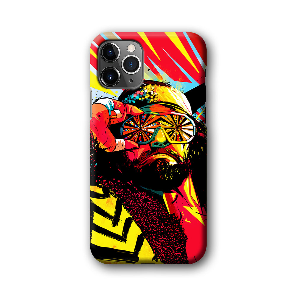 Macho Man Randy Art iPhone 11 Pro Max Case