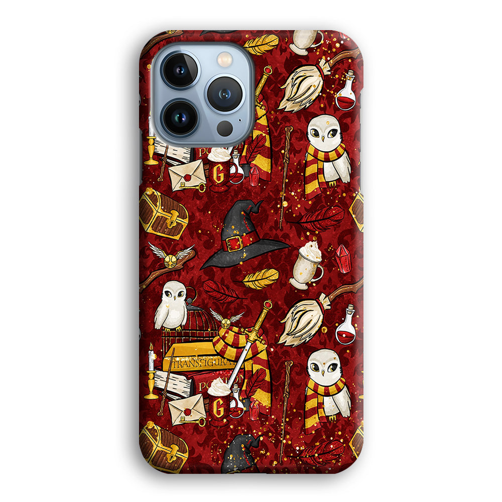 Magic Art Red iPhone 15 Pro Case