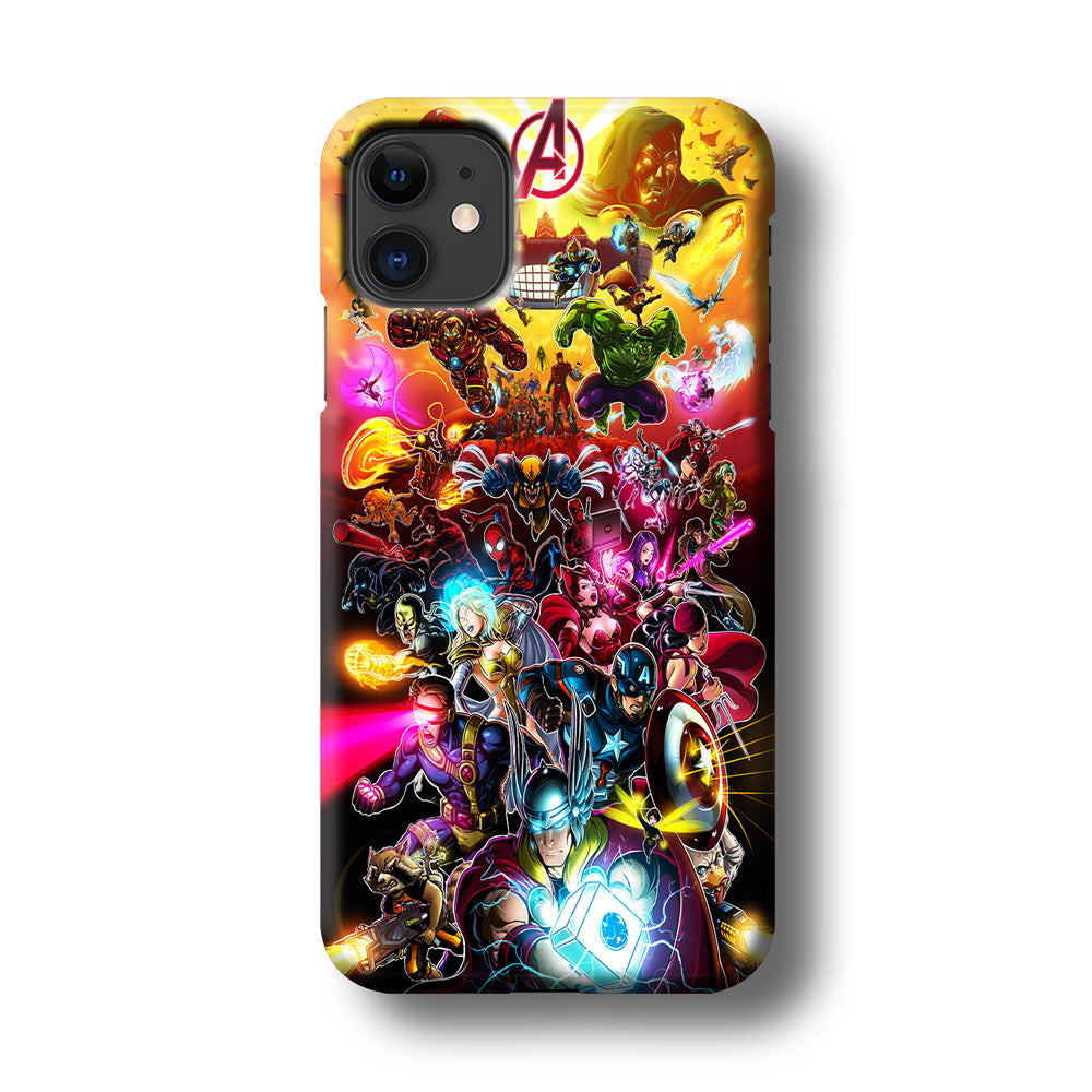 Marvel Avengers Alliance Assemble iPhone 11 Case