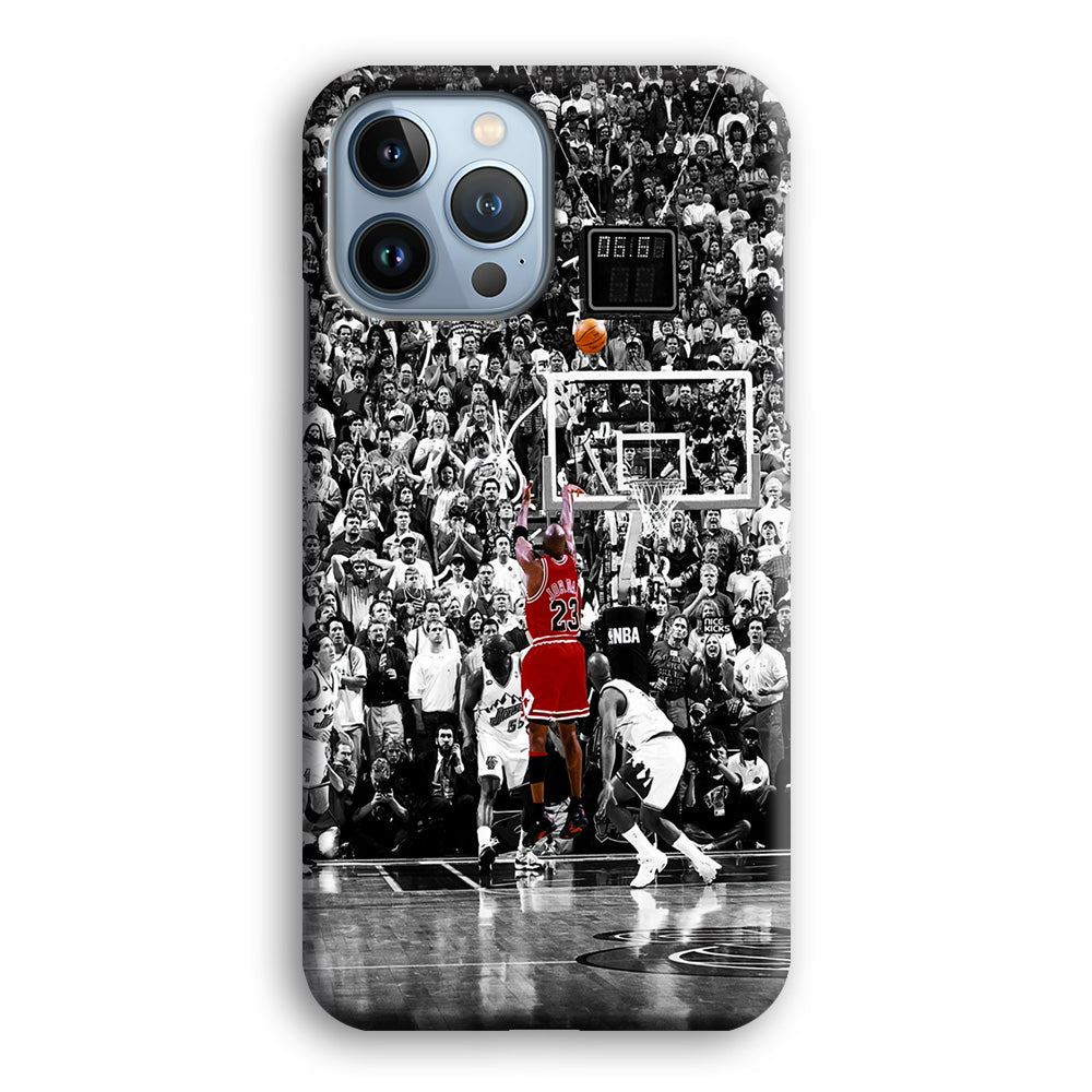 Michael Jordan Jump Shot iPhone 15 Pro Case