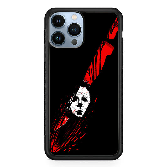 Michael Myers Knife Blood iPhone 13 Pro Case