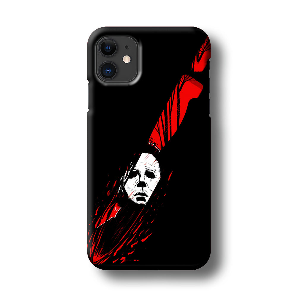 Michael Myers Knife Blood iPhone 11 Case