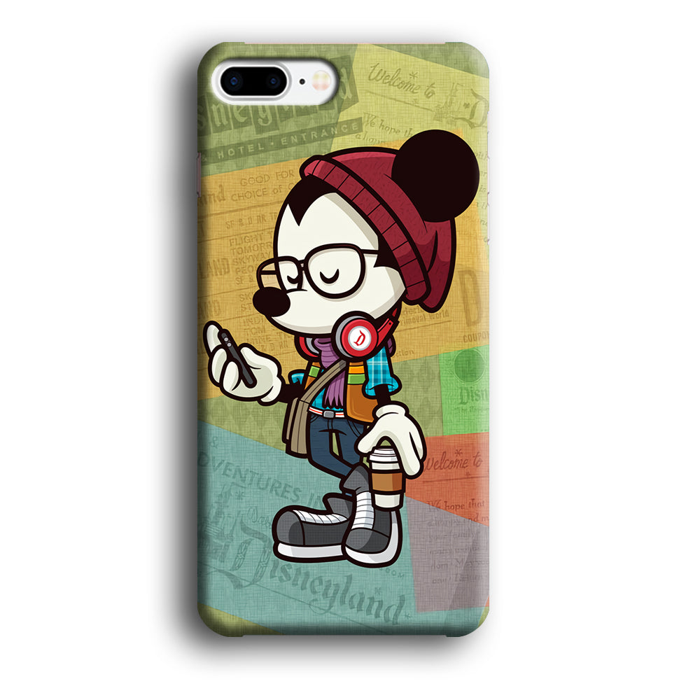 Mickey Mouse Hipster Style iPhone 7 Plus Case