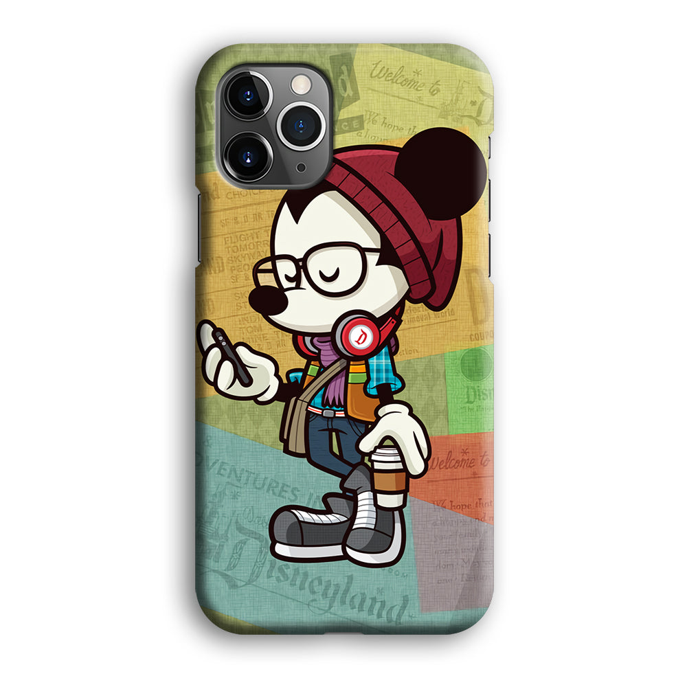 Mickey Mouse Hipster Style iPhone 12 Pro Case