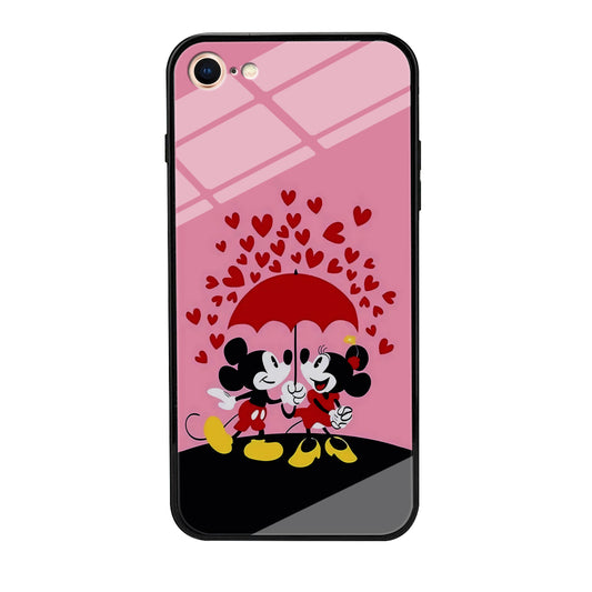Mickey and Minnie Mouse iPhone 7 Case-Phone Case-Tempered Glass Case-Altracase