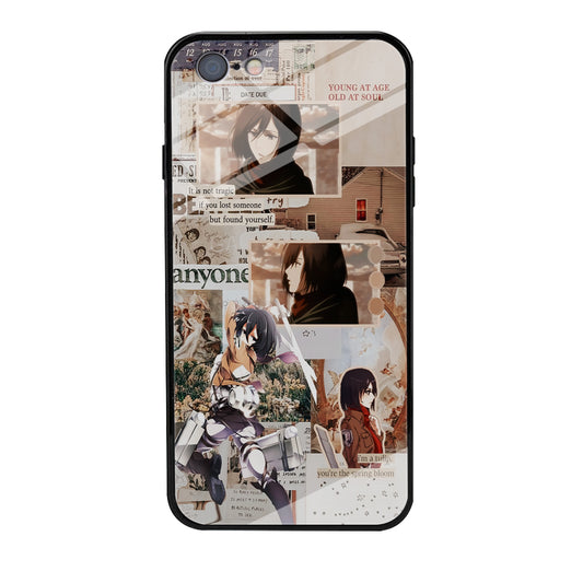 Mikasa Attack On Titan Aesthetic iPhone 6 Plus | 6s Plus Case