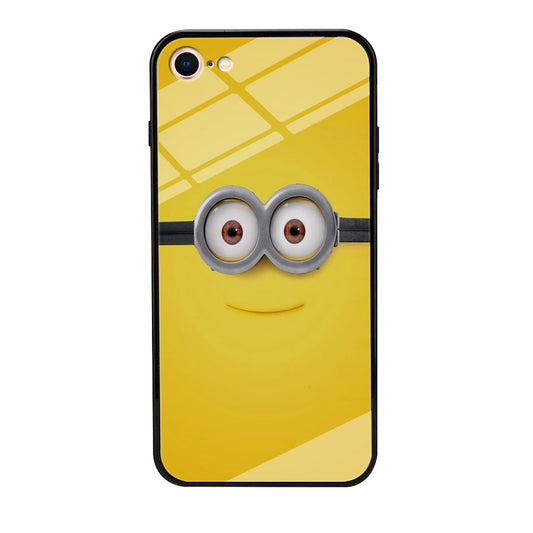 Minion Smiley Face iPhone 7 Case-Phone Case-Tempered Glass Case-Altracase