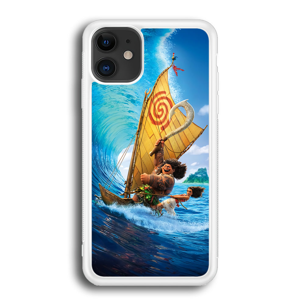 Moana Sailing on The Sea iPhone 12 Case