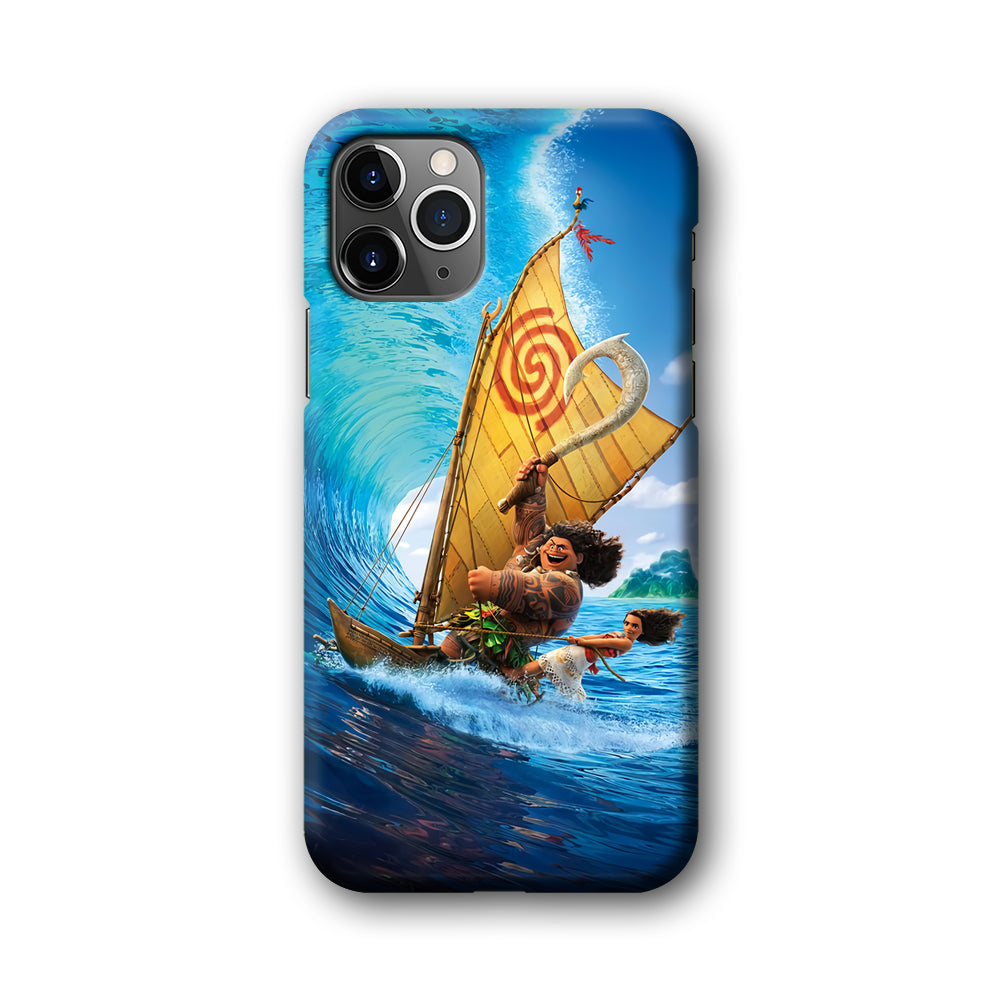 Moana Sailing on The Sea iPhone 11 Pro Case