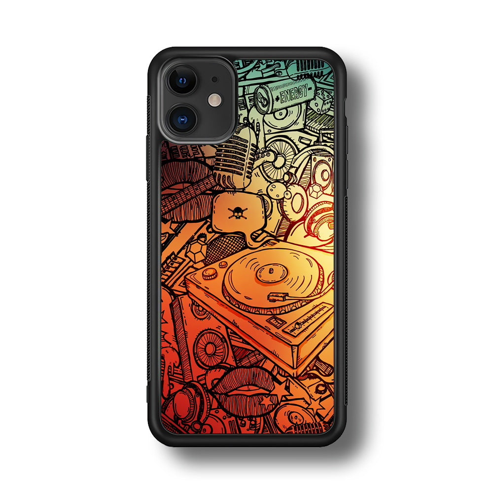 Music Graffiti Art iPhone 11 Case