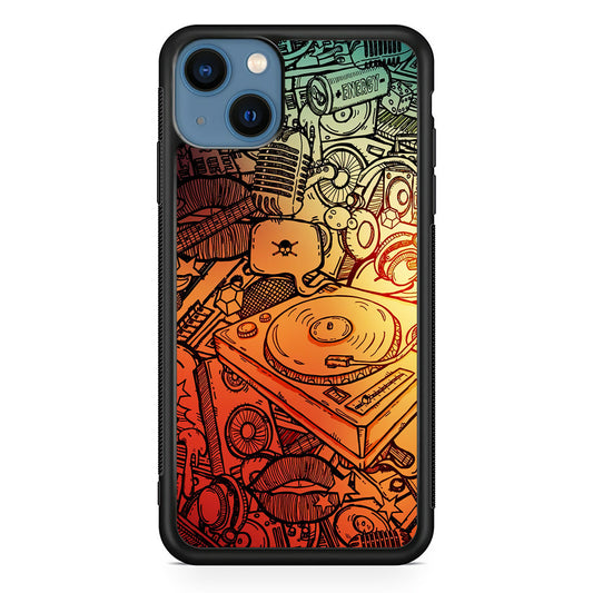 Music Graffiti Art iPhone 13 Case