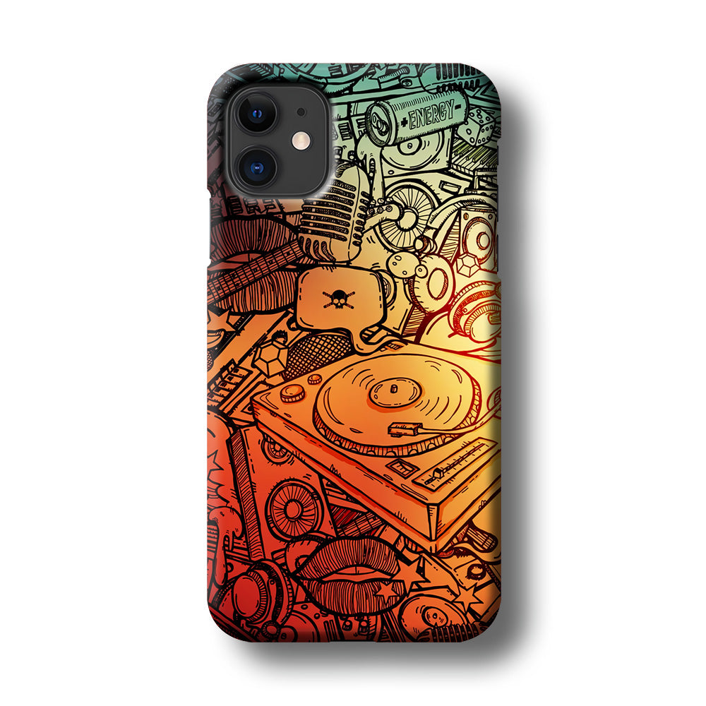 Music Graffiti Art iPhone 11 Case