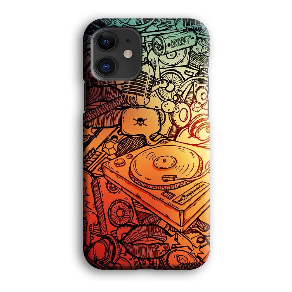 Music Graffiti Art iPhone 12 Mini Case