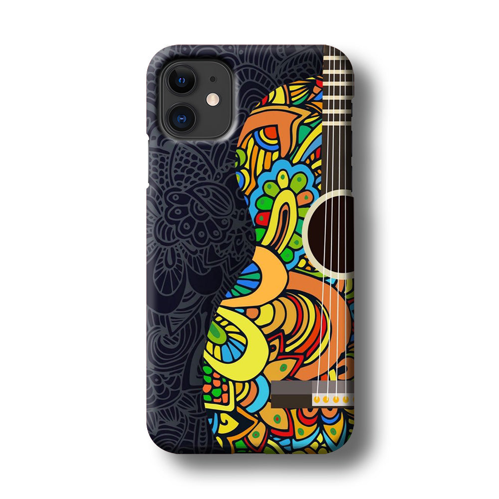 Music Guitar Art 001 iPhone 11 Case