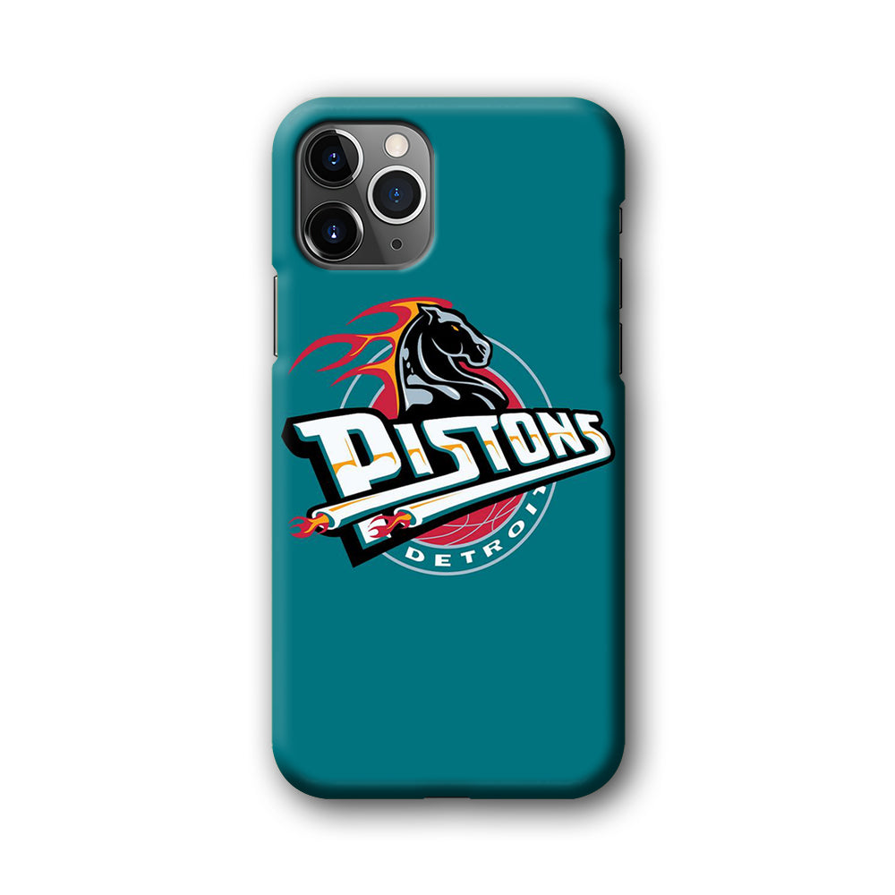 NBA Detroit Pistons Basketball 001 iPhone 11 Pro Case