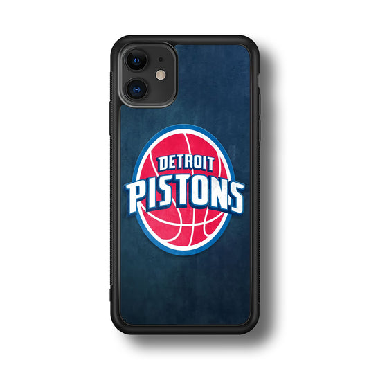 NBA Detroit Pistons Basketball 002 iPhone 11 Case