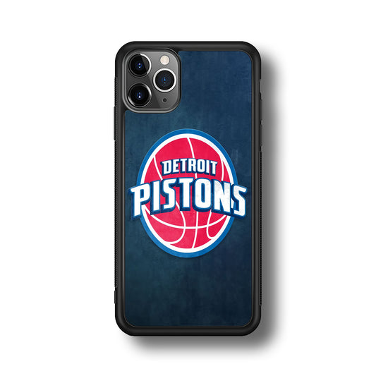 NBA Detroit Pistons Basketball 002 iPhone 11 Pro Case