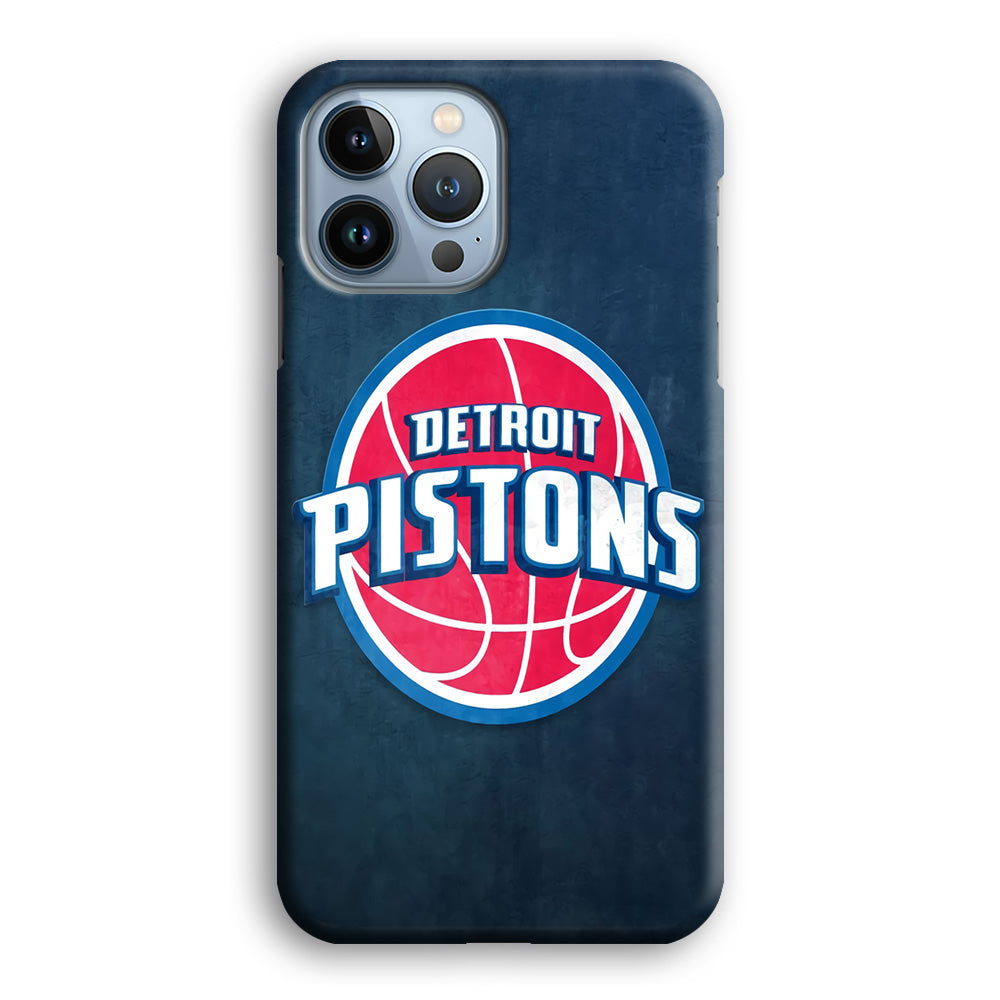 NBA Detroit Pistons Basketball 002 iPhone 14 Pro Case