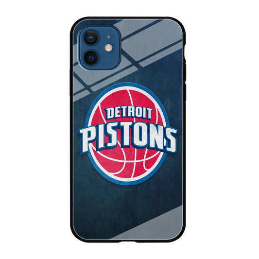 NBA Detroit Pistons Basketball 002 iPhone 12 Mini Case