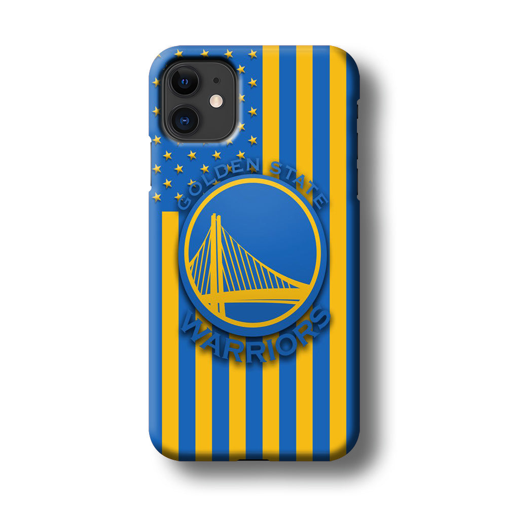 NBA Golden State Warriors Basketball 001 iPhone 11 Case