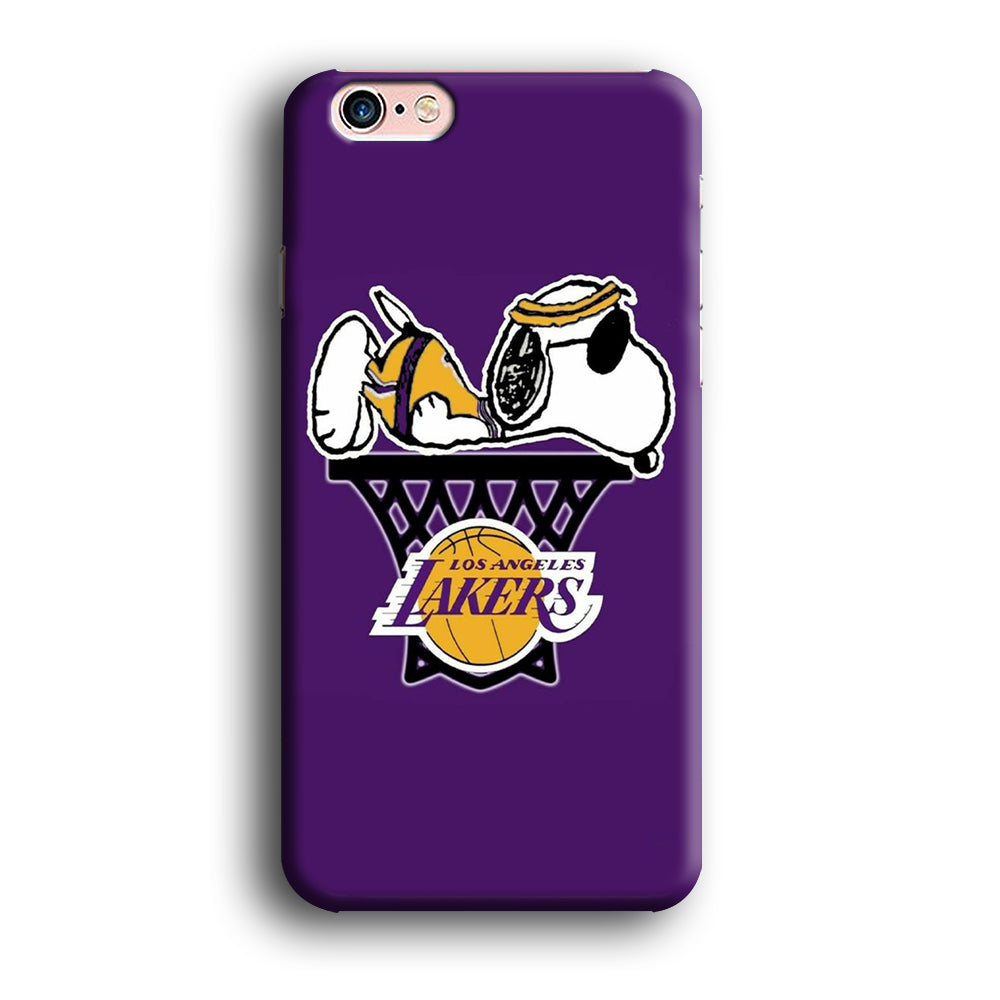 NBA Lakers Snoopy Basketball iPhone 6 | 6s Case