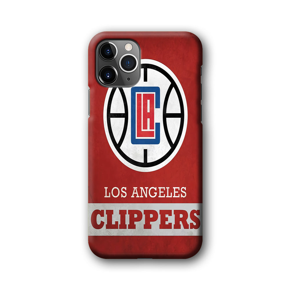 NBA Los Angeles Clippers Basketball 001 iPhone 11 Pro Case