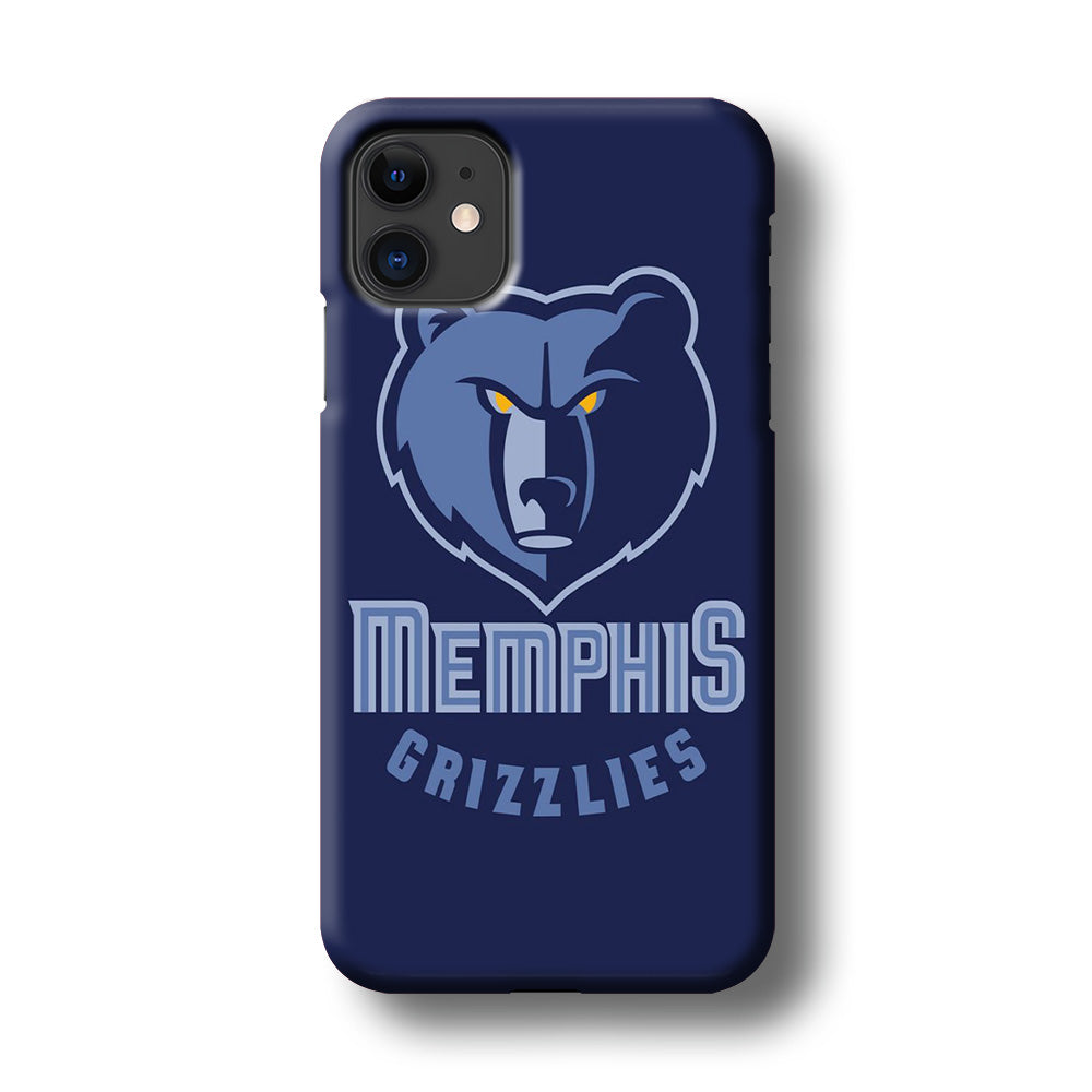 NBA Memphis Grizzlies Basketball 001 iPhone 11 Case