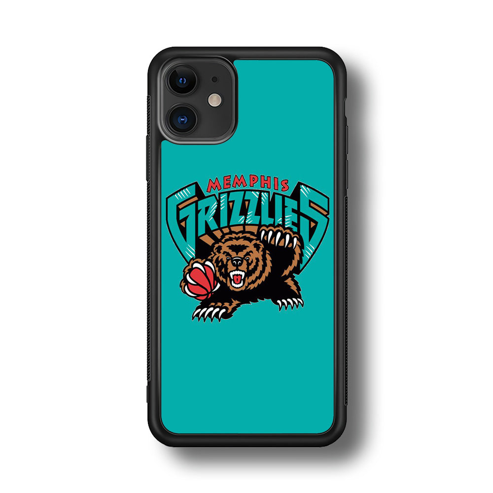 NBA Memphis Grizzlies Basketball 002 iPhone 11 Case