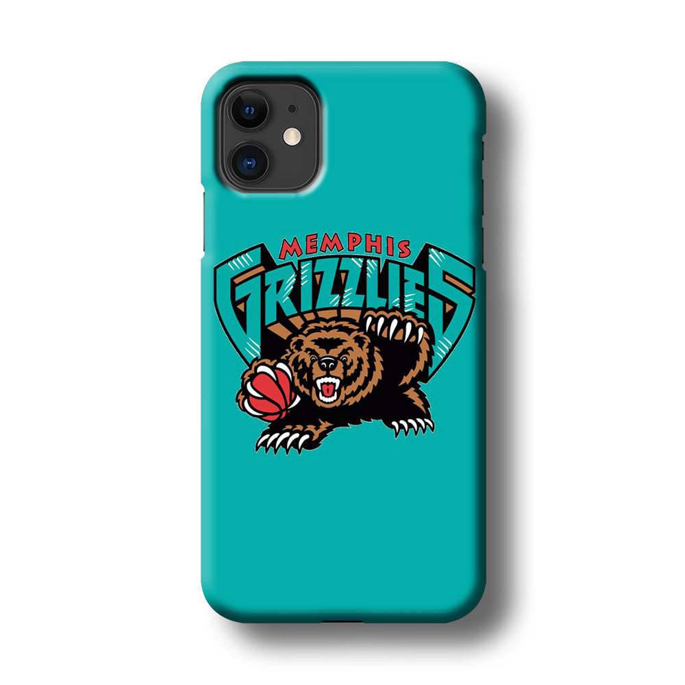 NBA Memphis Grizzlies Basketball 002 iPhone 11 Case