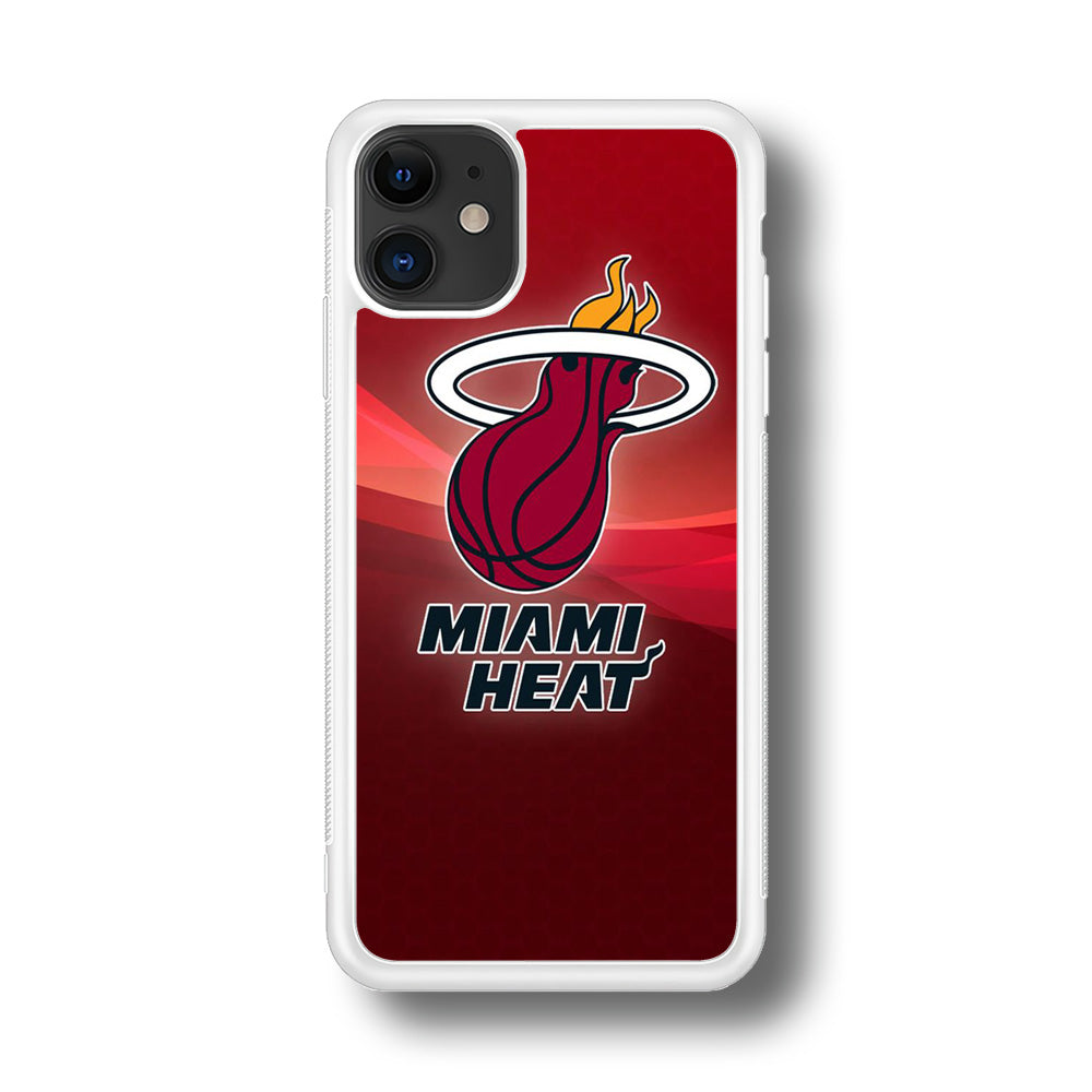 NBA Miami Heat Basketball 001 iPhone 11 Case