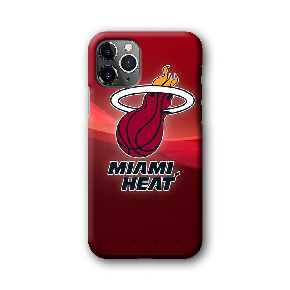 NBA Miami Heat Basketball 001 iPhone 11 Pro Case