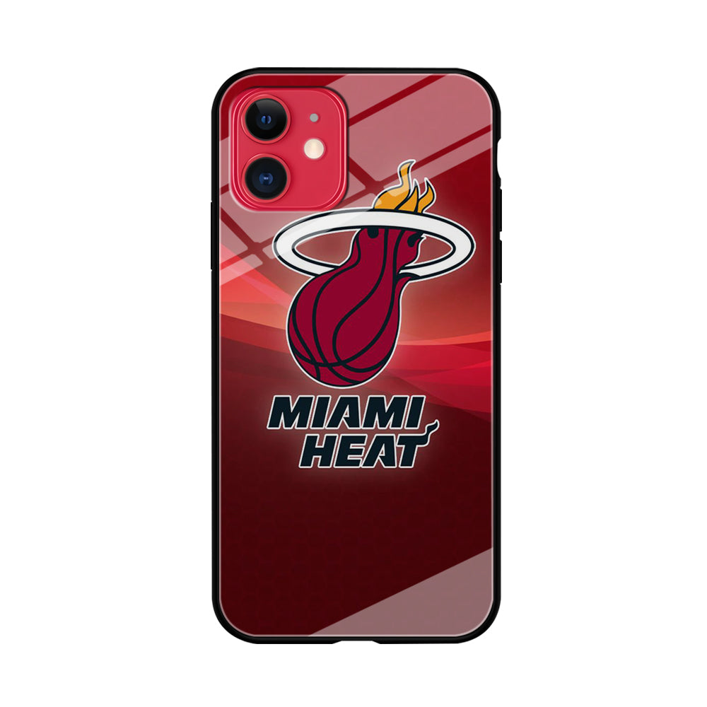 NBA Miami Heat Basketball 001 iPhone 11 Case