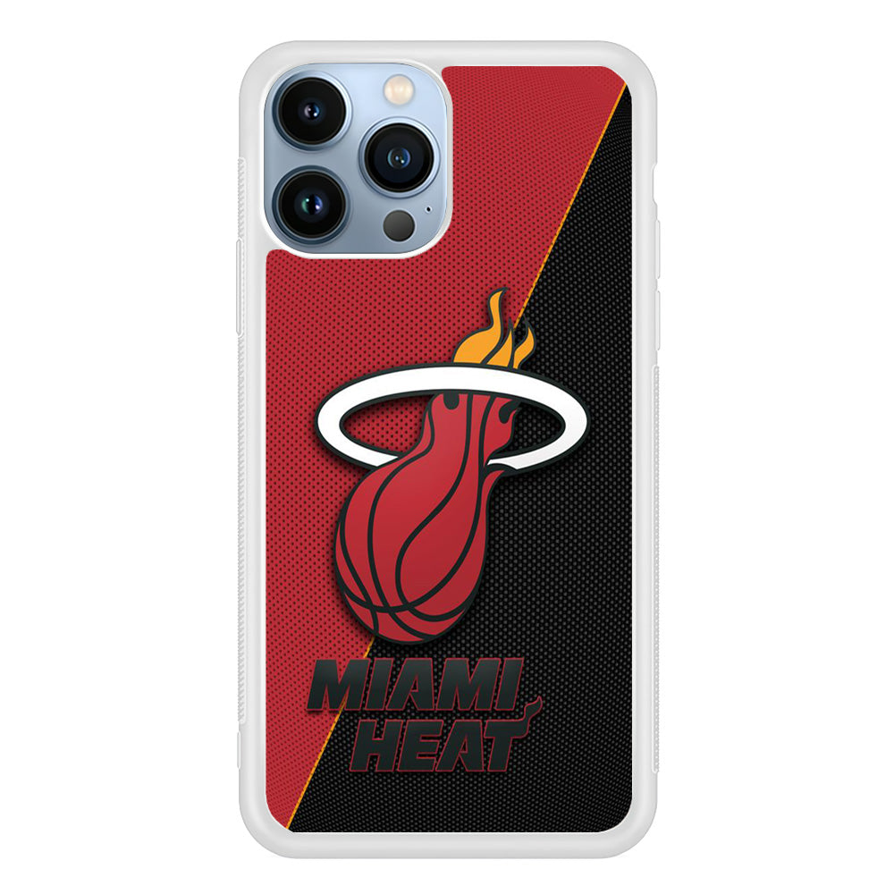 NBA Miami Heat Basketball 002 iPhone 14 Pro Case