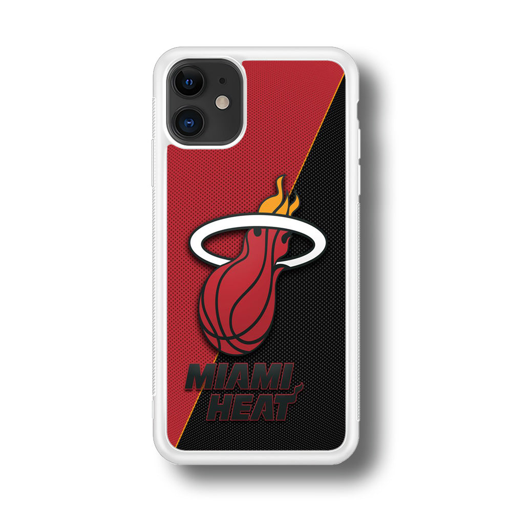 NBA Miami Heat Basketball 002 iPhone 11 Case