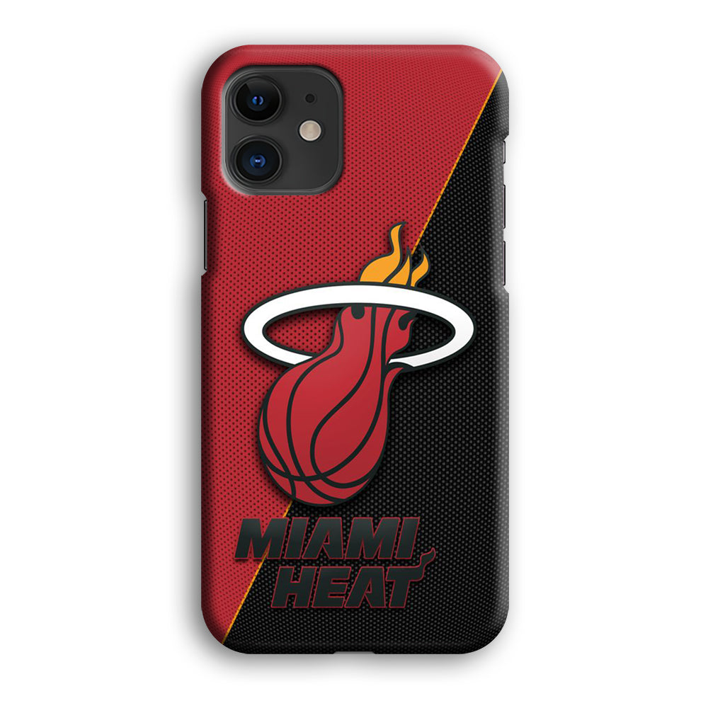 NBA Miami Heat Basketball 002 iPhone 12 Case