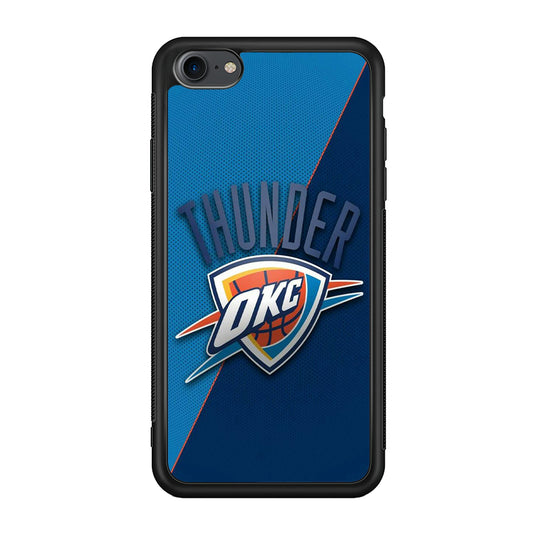 NBA Thunder Basketball 001 iPhone 8 Case
