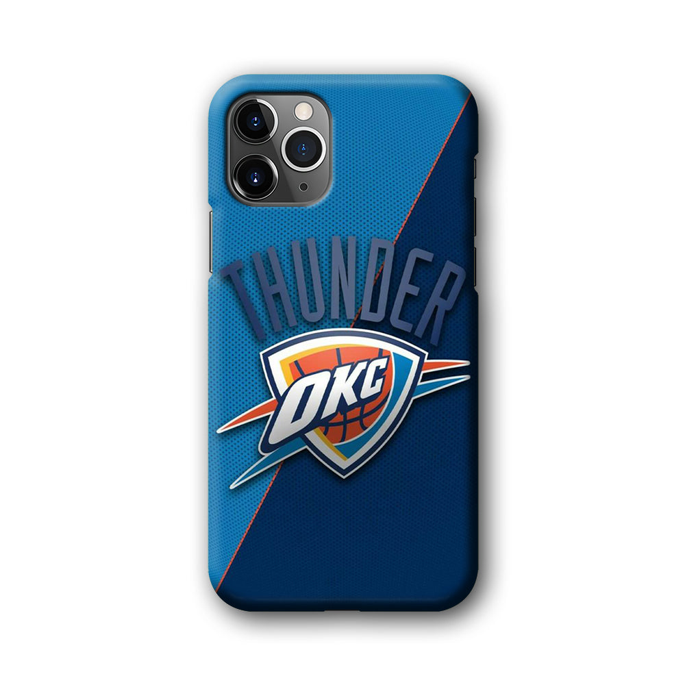 NBA Thunder Basketball 001 iPhone 11 Pro Case