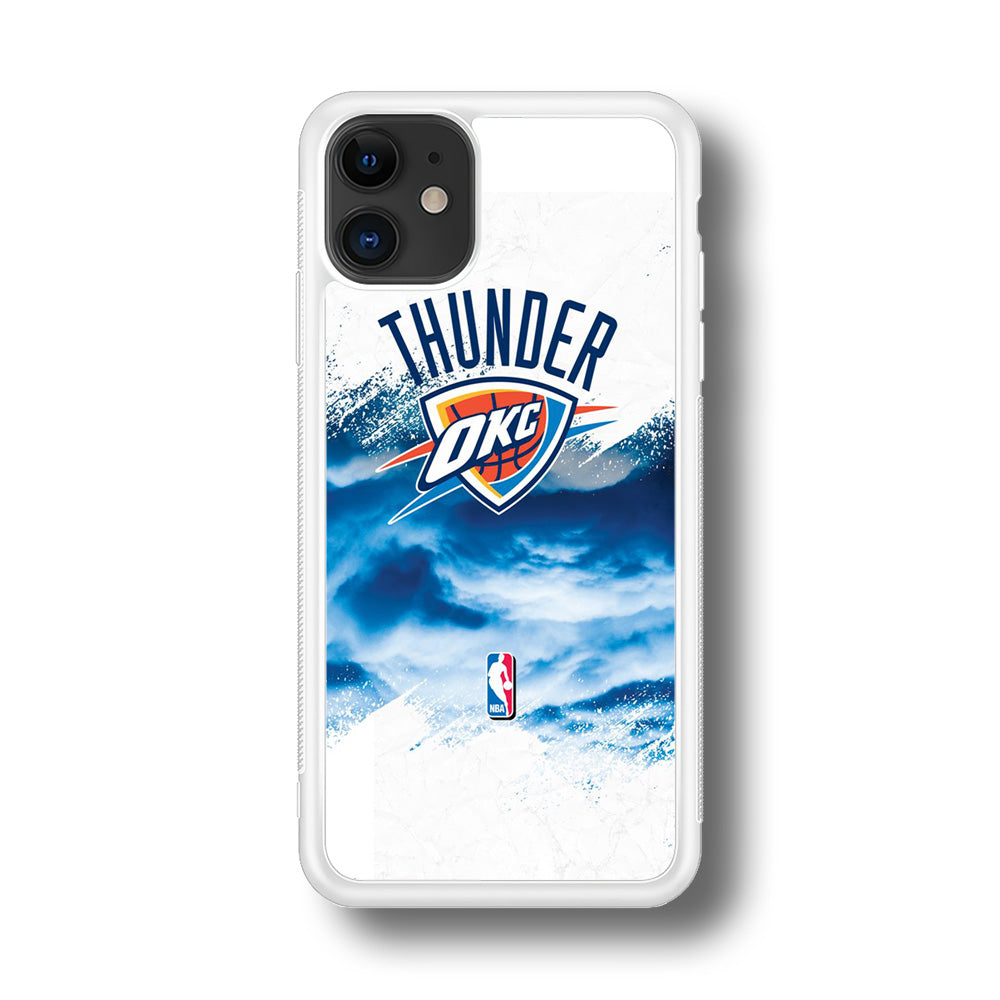 NBA Thunder Basketball 002 iPhone 11 Case