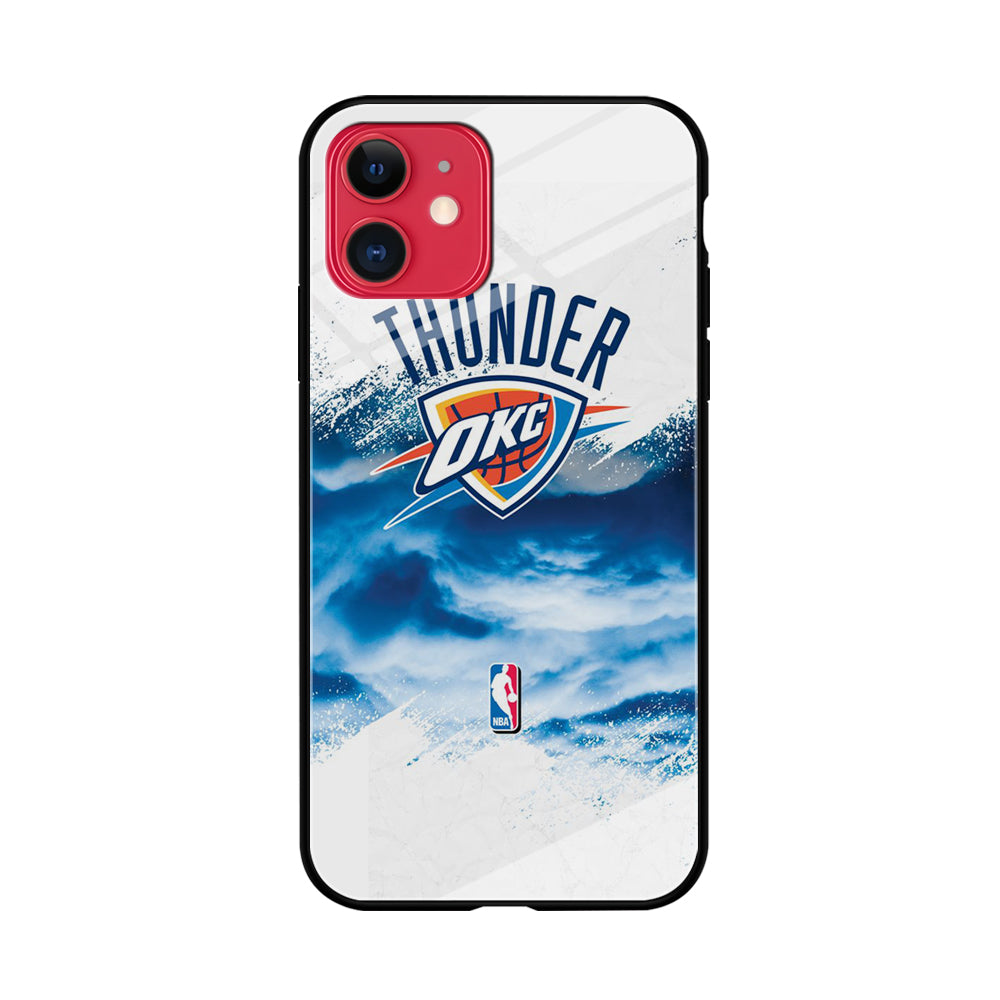 NBA Thunder Basketball 002 iPhone 11 Case