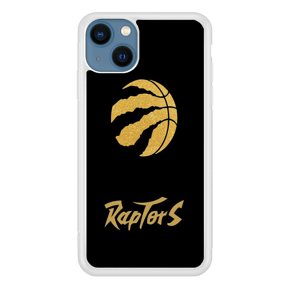NBA Toronto Raptors Basketball 001 iPhone 13 Mini Case-Phone Case-Rubber White (2D Case)-Altracase
